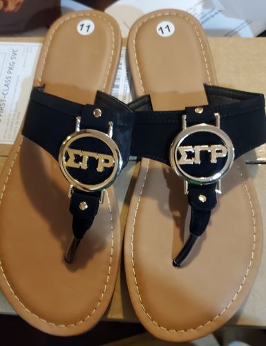 Customer photo review of Sigma Gamma Rho Sandal