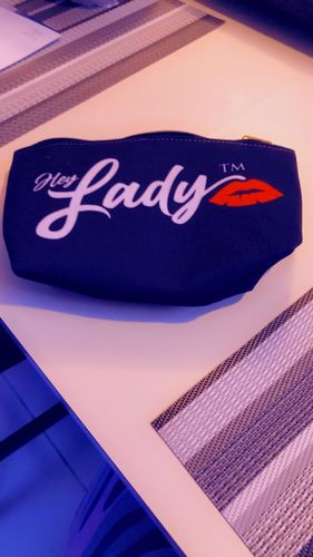 Customer photo review of Hey Lady💋™ Black Accessory Bag