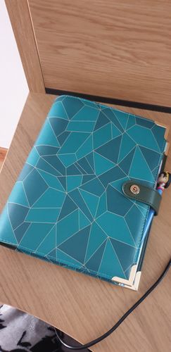 Customer photo review of Jade Geometric - Food Diary Organiser P3