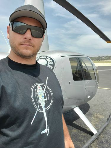 Customer photo review of Custom Personalized Sectional Shirt for Aviation Enthusiasts!