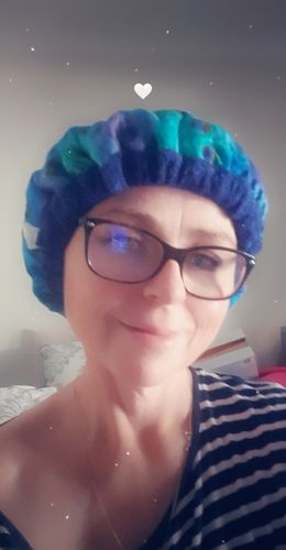 Customer photo review of JEWELED HOT HEAD