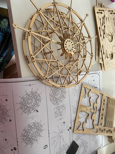 Customer photo review of La Grande Roue Musicale - La Maquette en Bois®