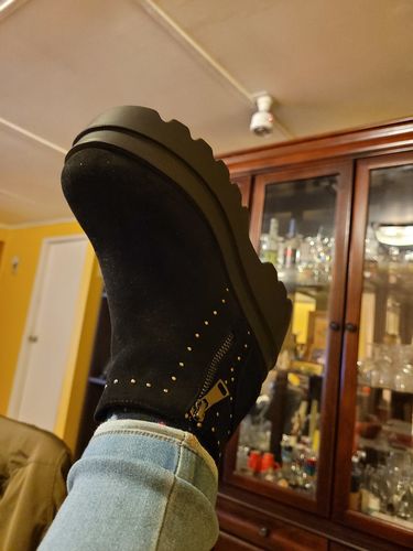 Customer photo review of BOTÍN NEGRO 13523