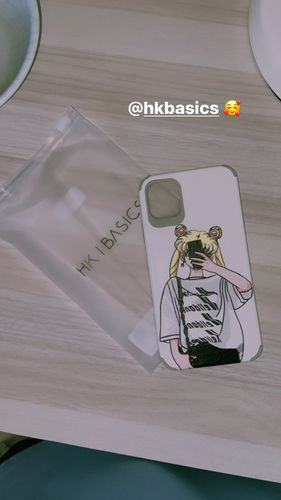 Customer photo review of Anime lovers iPhone Case