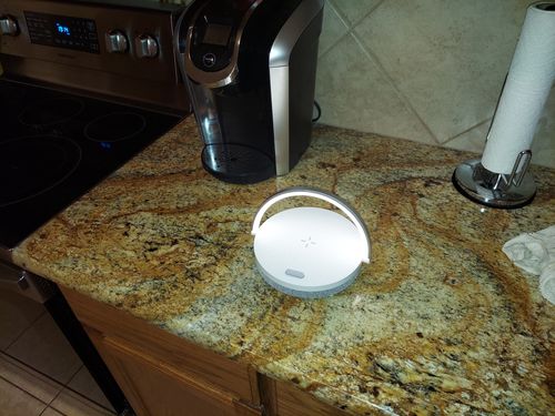 Customer photo review of EZVALO e-Reading Music Lamp