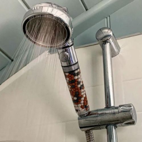 Customer photo review of The Stone Ion Shower™