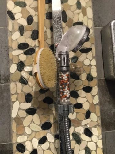 Customer photo review of The Stone Ion Shower™