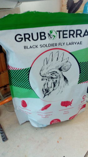 Customer photo review of GrubTerra Dried Larvae