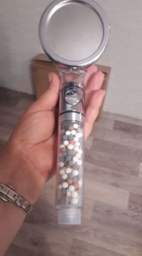 Customer photo review of The Stone Ion Shower™