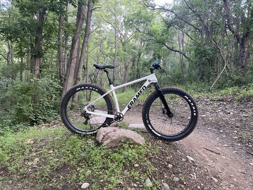 Customer photo review of Alaskan Carbon Fat Bike 27.5" w/ Carbon Fork