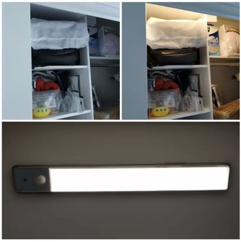 Customer photo review of Wireless Motion Sensor Night Light - 11.8" Aluminum