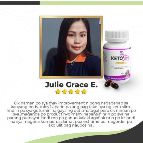 Customer photo review of (KETOSLIM "30 SOFTGEL" IN 1 BOTTLE)