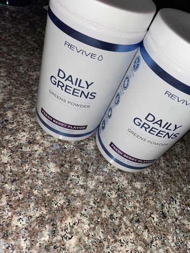 Customer photo review of Daily Greens Powder