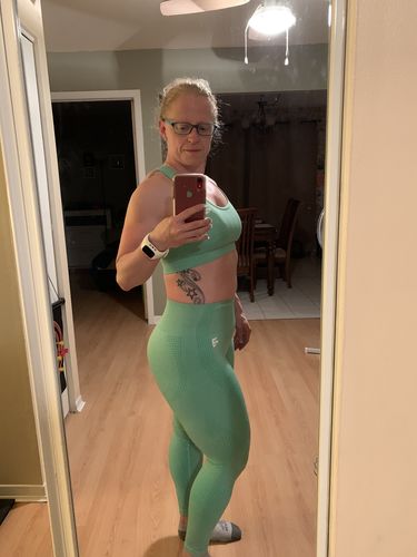 Customer photo review of Mint Legging