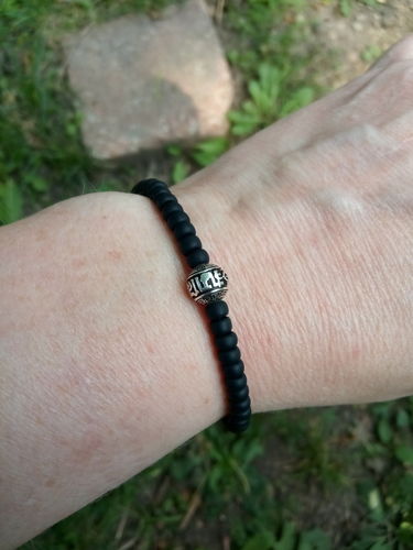 Customer photo review of Seed Bead - Sterling Silver