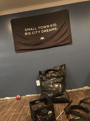 Customer photo review of SMALL TOWN KID FLAG