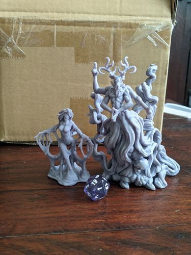 Customer photo review of Bringer of Change Tabletop Miniature