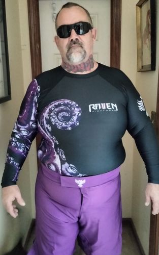Customer photo review of Plain Fight Shorts