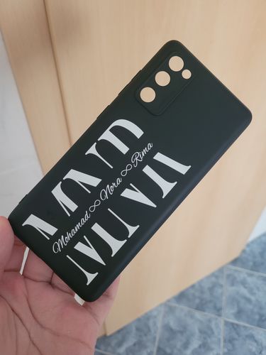 Customer photo review of ID Case - 3 Buchstaben Bestfriend Name