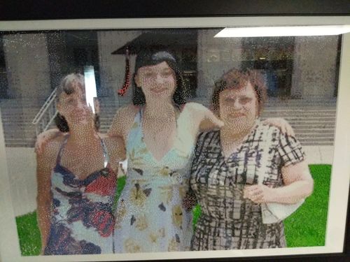Customer photo review of Custom Diamond Painting Kits for Adults DIY 5D - Photo Diamond Art Shipped from USA