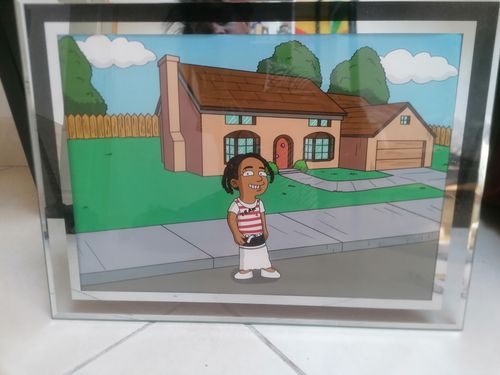 Customer photo review of Caricature cartoon dessinée à la main: en mode jaune