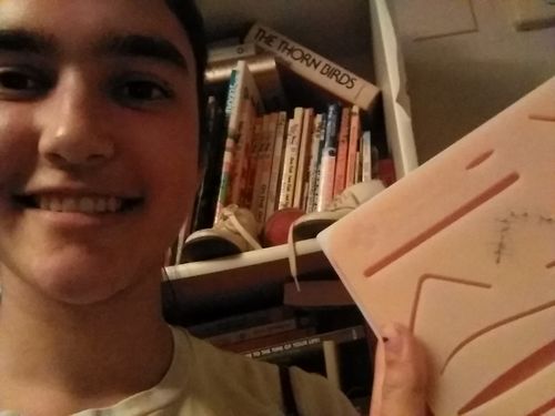 Customer photo review of Suture Practice Kit