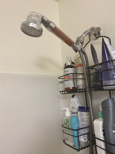 Customer photo review of The Best Eco-Friendly Shower Head
