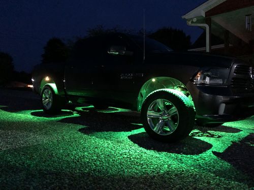 Customer photo review of Premium RGB+W Rock Lights