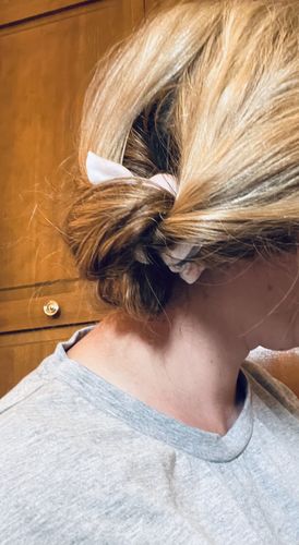 Customer photo review of TRIBE - 2-in-1 SCRUNCHIES