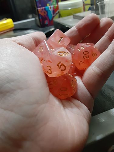 Customer photo review of Mystery Dice