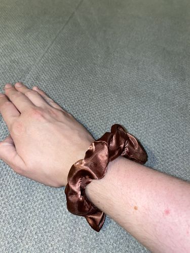 Customer photo review of Satin Scrunchie