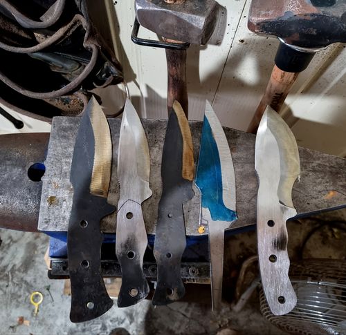 Customer photo review of 2 X 72 Inch Knife Makers Sanding Belts Assortment