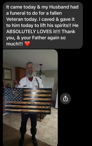 Customer photo review of Engraved Unions for DIY Flag Builders