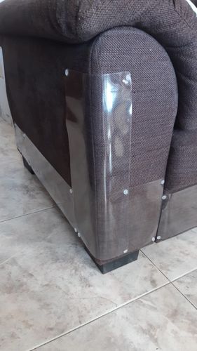 Customer photo review of Protege Sofá - Evite que o seu Gato destrua o seu sofá