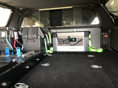 Customer photo review of Lithium Portable Power Station 1300 Watt 100Ah iTECH1300P