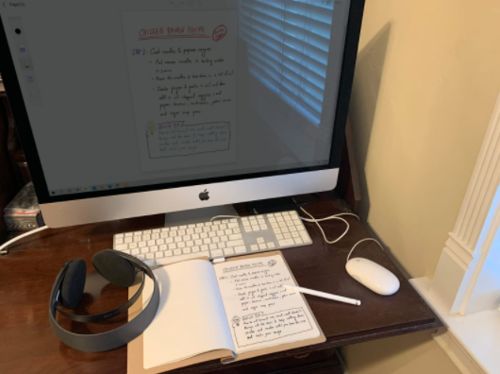 Customer photo review of The Smart Notebook™