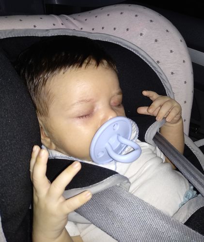 Customer photo review of Chupete Celeste Nenina & Co