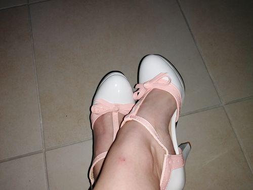 Avis photo d'un client sur Chaussures avec Nœud Papillon À Talons Hauts