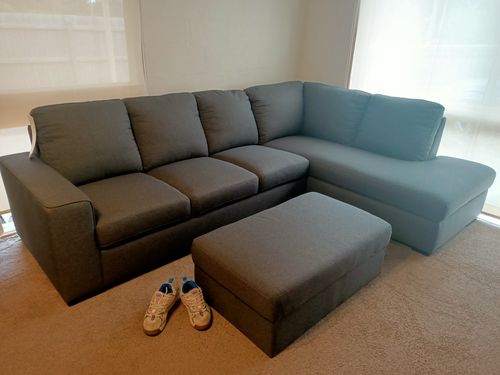 Customer photo review of Ryder | 6 Seater Lounge Sofa with Chaise