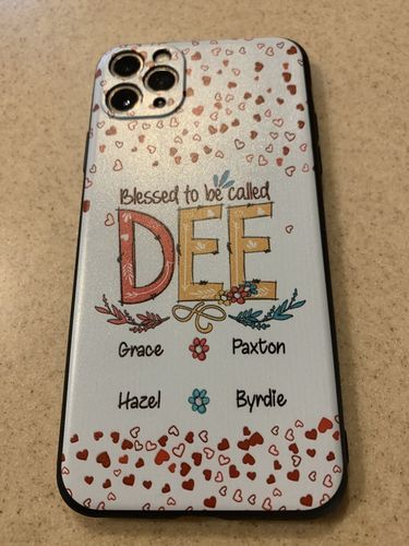 Customer photo review of Personalized Custom Blessed To Be Called Abuela Phone Case For Spanish Grandmas