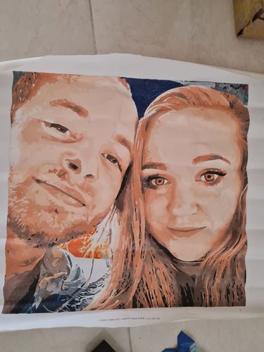 Customer photo review of Paint with Number™ Custom Kit