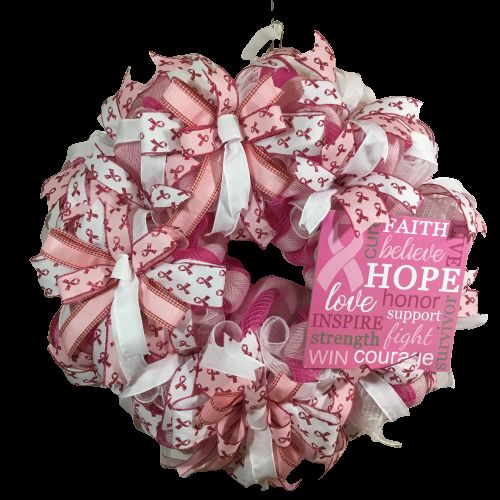 Customer photo review of 21"X10Yd Poly/Faux Jute Wide Stripe Dark Pink/Cream RY930056