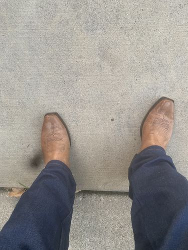 Customer photo review of Men's Crayton Western Boots