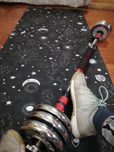 Customer photo review of Mat de Entrenamiento ORX Cosmic