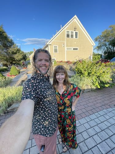 Customer photo review of Jaguar Paradise Black Animal Print Jumpsuit