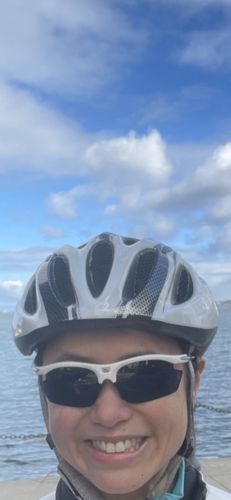Customer photo review of Rudy Project Rydon White Carbonium Photo Black Lens