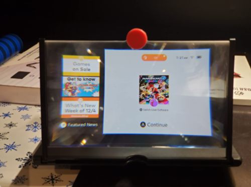 Customer photo review of Screen Magnifier