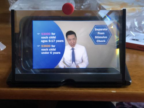 Customer photo review of Screen Magnifier