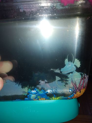 Customer photo review of Aqua Dragons Underwater World Deep Sea Habitat with LED lights