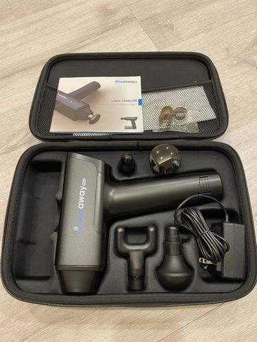 Customer photo review of Achedaway Pro Percussion and Vibration Massager (Black)